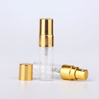 Flacon de parfum miniature portable en verre 2 3 5 Atomiseur Flacon de parfum de luxe avec vaporisateur