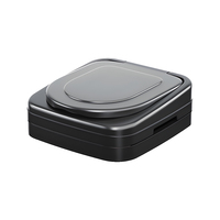Toilette de camping portable pliable, toilette d'urgence extérieure avec contrôle des odeurs, toilette de voyage compacte et robuste GARIDA GCFX-008