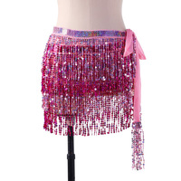 Dpw025 Ceintures de danse du ventre à frange diamant flash faites à la main pour femmes et filles vente en gros pas cher