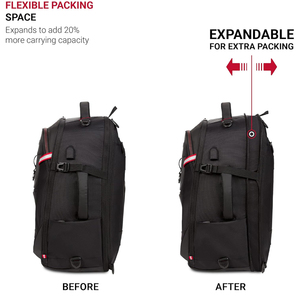 Mochilas Antirrobo para Negocios, <span class=keywords><strong>con</strong></span> Logotipo Personalizado, Expandibles, para Viajes, Trabajo, <span class=keywords><strong>con</strong></span> Puerto de Carga USB - Product Image 5