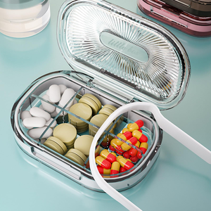 Portable Medicine Storage Box with Three Meals Day Seal Carefully Selected <b>for</b> Daily Use Small <b>Pill</b> Storage <b>Case</b> - Product Image 4