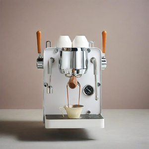 ماكينة إسبريسو نصف آلية متعددة الأغراض بنظام استخراج احترافي أبيض 58pro - Product Image 2