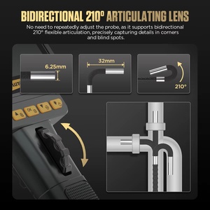 Endoscopio Industriale Automobilistico AUTOOL SVB208 con 6 Luci e Schermo IPS da 6,25MM, Telecamera d'Ispezione per Riparazione Auto con Funzione Foto e Video - Product Image 4