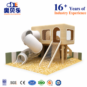 Équipement de jeu intérieur pour enfants avec toboggan, de fabrication d'origine, pour la petite enfance, la garderie, les activités parent-enfant et les hôtels, à usage commercial - Product Image 2