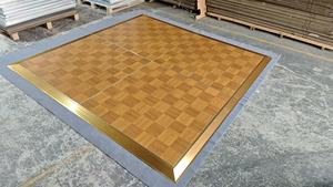 Tablero de MDF Ignífugo Personalizado de 3 y 4 Pies con Marco de Aluminio <span class=keywords><strong>para</strong></span> Pista de Baile, Conciertos y Bodas <span class=keywords><strong>Luces</strong></span> LED <span class=keywords><strong>para</strong></span> Escenario con Clasificación IP65 <span class=keywords><strong>para</strong></span> Uso en Suelo - Product Image 5