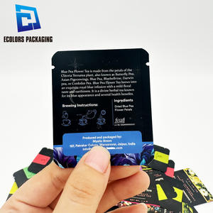 Harga pabrik desain sendiri Foil berbagai rasa bubuk teh tiga sisi <span class=keywords><strong>sachet</strong></span> tersegel kantung teh Herbal - Product Image 4