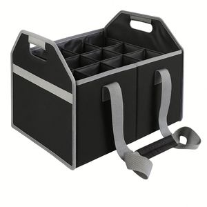 Collapsible 6 Bottle Storage <b>Box</b> Reusable Portable Wine Carrier Case for Tote Bag <b>Moving</b> - Product Image 1