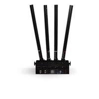 Canon à poudre à confettis électronique à 4 têtes, quatre tubes télécommandés pour la révélation du sexe des graduations en plein air Diwali Thanksgiving