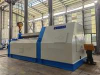 Machine à rouler les tôles en acier inoxydable de 8x1500mm Rouleaux de pliage automatiques à 4 rouleaux Machine à rouler les tôles de 8mm