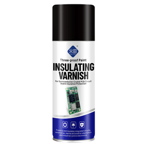 HUOTIAN HT-006 450ml Akrilik Bazlı Aerosol Üçlü Koruma Konformal Kaplama Kırmızı Şeffaf Elektrik İzolasyon Verniği Sprey Boya - Product Image 1