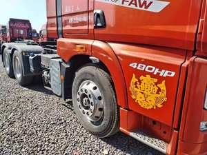 รถบรรทุกหัวลาก FAW JH6 6x4 ปี 2021 460 แรงม้า เกียร์ธรรมดา พร้อมรีทาร์เดอร์ แอร์  ห้องโดยสารหลังคาสูง สำหรับการขนส่งในงานเหมืองและการเดินทางทางภูเขาระยะไกล - Product Image 5