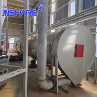 Séchoir rotatif à haute capacité pour copeaux de bois, sciure de bois et biomasse, destiné aux lignes de production de granulés de bois