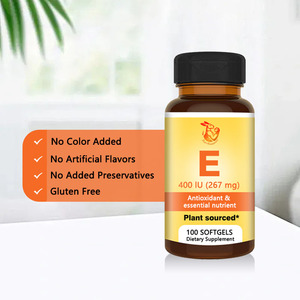 Gélules de vitamine E à marque privée OEM pour le soutien immunitaire, complément de vitamine E, produit de santé en gélules - Product Image 6