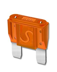 Fusible Maxi Blade 32V de 20A à 100A, haute capacité, pour protection de circuit de camion, camping-car, bateau, certifié CE RoHS - Product Image 1