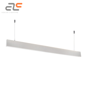 Suspension LED linéaire à commande Triac, Dali, Tuya, dimmable, directement de l'usine, compatible OEM/ODM, pour projets hôteliers, galeries et musées - Product Image 1