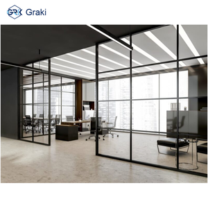 Cloison de séparation murale de bureau encadrée Inum, absorption acoustique, durable, écologique, séparateur de pièce commercial pour hôpital, école - Product Image 5