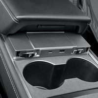 Stasiun Pengisian Daya Cepat USB Hub Kabel Retractable untuk Konsol Tengah Tesla Model Y 2020-2024 dan Model 3 2020-2023