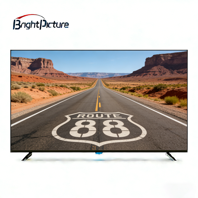 High Definition LED/LCD/OLED Smart TVs 19-65 Inch 2K/4K Android HDR10+ 5000cd Brightness 60/120Hz Refresh Rate Black Sunlight