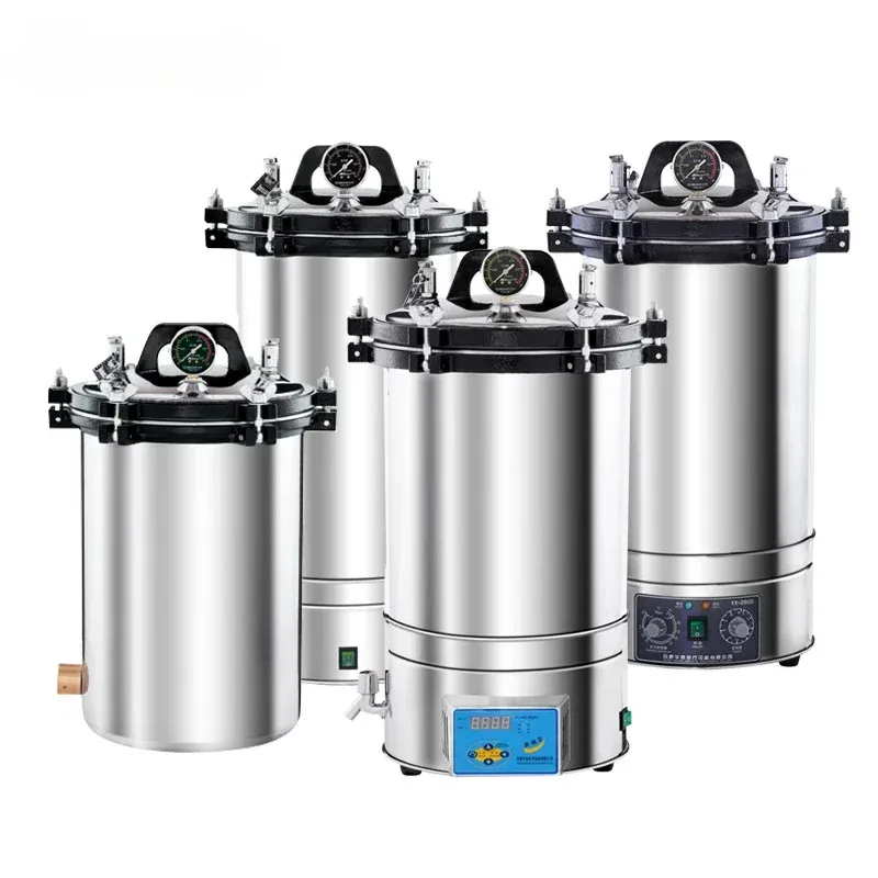 Stainless Steel Digital Autoclave Sterilizer Vertical