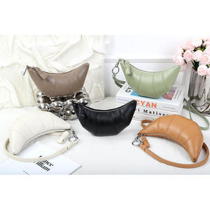 Sacs à croissants AndoBag pour femmes, sac à main en cuir de vache véritable, sac à bandoulière mini tendance, sac à téléphone portable à porter autour du cou, 2007 - Product Image 2