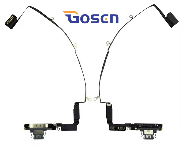 Gosen Bar Design for 17 Air USB Charging Port Dock Connector Microphone Flex Replacement