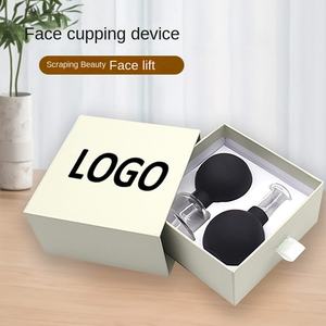 Glas-Schröpfset Silikon-Vakuum-Saugmassage-Cups Lymphtherapie-Sets Professionelles Schröpfset - Product Image 2