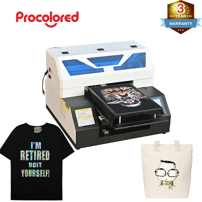 DOUBLE Print Heads 2021 New Trending Product Top Speed A3 DTG t shirt Printing Machine tshirt Printer