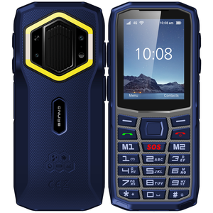 Điện thoại di động chắc chắn đạt chuẩn IP68/IP69K với đèn SOS/Đèn cắm trại/Đèn khẩn cấp, pin lớn 3000 mAh, điện thoại di động cơ bản 4G - Product Image 1
