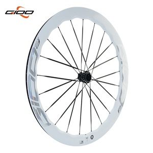 Juego de ruedas de <span class=keywords><strong>bicicleta</strong></span> GIOO de <span class=keywords><strong>26</strong></span> pulgadas 700C Cruiser con llantas onduladas de fibra de grava de carbono, freno de disco, pieza de <span class=keywords><strong>bicicleta</strong></span> de carretera, rueda de eje pasante de ciclismo - Product Image 6