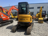 Chine marque Sany Sy26U mini pelle sur chenilles flambant neuf 2,5 tonnes bon marché Digger Sany Sy 26 avec moteur yanmar