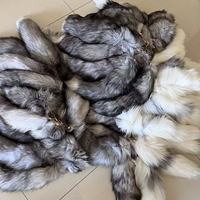 Llaveros de Cola de Mapache y Zorro de 40cm al por Mayor, Colas de Zorro Baratas para Decoración, Llaveros de Cola de Zorro Grandes, Peludos y Esponjosos