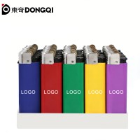 Briquet en plastique jetable à flamme bleue classique, neuf, pour bougies, cigarettes, cuisine, camping, OEM, fournisseur chinois
