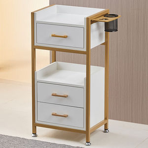 Phần Mở Rộng Tóc Kim Loại Vàng Trắng Spa Cán Nail Vẻ Đẹp Làm Tóc Tóc Salon Xe Đẩy Giỏ Hàng - Product Image 1