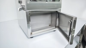 Extracteur de jus de canne à sucre automatique à 4 rouleaux en acier inoxydable, presse-agrumes motorisé commercial à haut rendement, facile à utiliser - Product Image 2