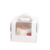 Kuchenbox mit Eigenem Logo und Griff Lebensmittelechte Takeaway-Verpackungsbox Koreanischer Stil Geburtstagsgeschenkbox