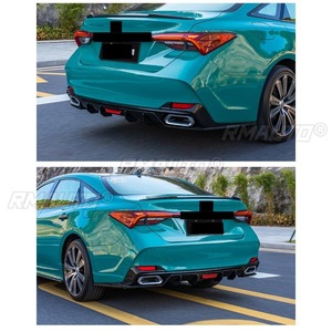 Diffuseur de pare-chocs arrière de voiture, spoiler noir brillant, pièce de modification pour Toyota Avalon GR 2019-2022, accessoires de voiture - Product Image 5