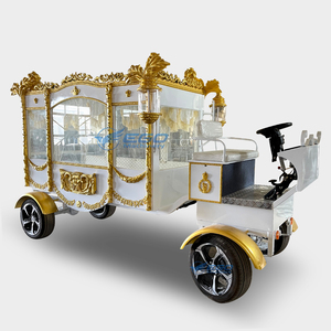 Chariot funéraire électrique au design moderne, chariot de cercueil antique, voiture funéraire électrique vintage à vendre - Product Image 1
