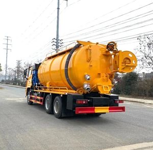 Camion d'aspiration d'eaux usées Howo 20000L 6x4 camion d'aspiration d'eaux usées fécales septiques avec bobine de nettoyage à haute pression - Product Image 3