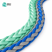 Cordage tressé Boyuan en UHMWPE 12mm/16mm pour voile, camping, hamac, escalade, pêche, cordage Dyneema, cordage d'amarrage marin, cordage de treuil