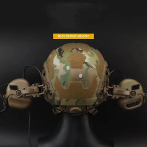 หมวกกันน็อคแบบมีหลายมุมหมุนได้, ชุดหูฟังพร้อมตัวยึดรางไนลอน - Product Image 3