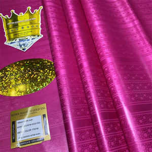 Tela Jacquard Bazin Riche <span class=keywords><strong>de</strong></span> alta calidad, patrones <span class=keywords><strong>de</strong></span> algodón <span class=keywords><strong>de</strong></span> <span class=keywords><strong>Alemania</strong></span> con telas brillantes perfumadas - Product Image 2