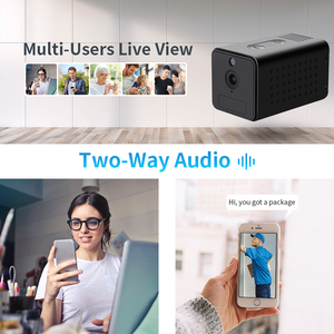 Vesafe 1080P <span class=keywords><strong>Mini</strong></span> không dây Wifi <span class=keywords><strong>ip</strong></span> <span class=keywords><strong>camera</strong></span> trong nhà pin Powered Micro <span class=keywords><strong>camera</strong></span> với tầm nhìn ban đêm CMOS cảm biến 1-năm bảo hành - Product Image 4