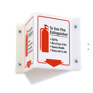 Señalización de Alta Calidad para Extintores de Incendios que Brilla en la Oscuridad para una Mayor Seguridad - Product Image 2