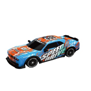 Coche de Carreras a Control Remoto 1:<span class=keywords><strong>16</strong></span> <span class=keywords><strong>RC</strong></span> 4WD, Modelo de Radiocontrol de Alta Velocidad de 6 Canales RTR 2.4G con Cargador de Cable USB, Mini Regalo para Interiores y Exteriores - Product Image 1