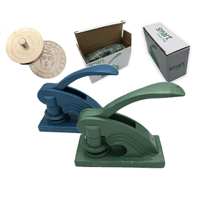 Sceau à embosser personnalisé <span class=keywords><strong>de</strong></span> haute qualité en acier, portable, à main, pour les invitations <span class=keywords><strong>de</strong></span> mariage, les certificats en papier - Product Image 1