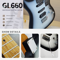 Guitarra Eléctrica Estilo ST 2025 con Mástil de Arce Tostado, Pastillas HSS, Trastes de Acero Inoxidable, Logotipo Personalizado, Venta al por Mayor de Fábrica, OEM