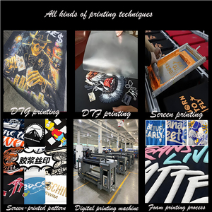 T-shirt de haute qualité 230GSM pour hommes et femmes, taille extra-large 100% coton couleur unie T-shirt vierge sur mesure - Product Image 3