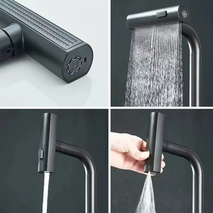 Kawal nóng bán linh hoạt Spout 360 độ bếp tap touchless Thác chìm vòi nước van gốm Lõi vòi Nước Nhà Bếp - Product Image 2