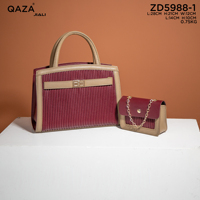 Sacs à main pour femmes QAZA 2024, sur mesure, décontractés, grand format, 2 en 1, fermeture à glissière, sacs à main tendance