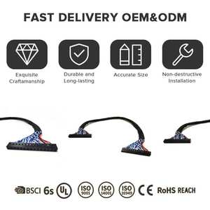 전자 배선 하네스 전기 케이블 어셈블리 UL1007/UL1015/UL2464 구리선 PVC/나일론 자동차 가전제품 OEM용 - Product Image 3